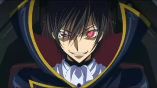 😈 Lelouch Lamperouge Code Geass anime, lelouch, code geass, charakter, böses grinsen telegram sticker