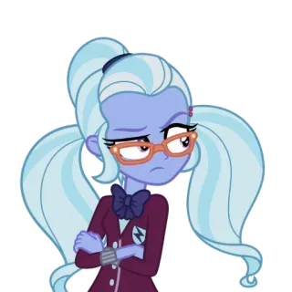 😍 Sonata Dusk My Little Pony: Equestria Girls Cartoon, Anime, My Little Pony, Equestria Girls, Charakter whatsapp sticker