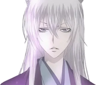😒 Tomoe Kamisama Kiss anime, fox, demon, Tomoe, Kamisama Kiss telegram sticker