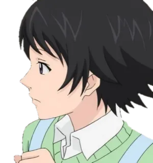 😰 Аниме, Манга, Персонаж, Парень, Портрет telegram sticker