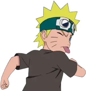 😜 Naruto naruto, anime, kreskówka, dziecko, ninja telegram sticker