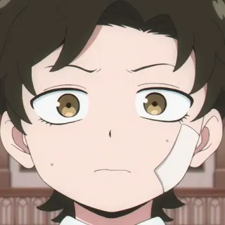 🍪 anime, character, person, bandaid, portrait telegram sticker
