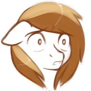 😟 Poni, Kartun, Ilustrasi, Stiker, Gambar, Binatang, My Little Pony telegram sticker