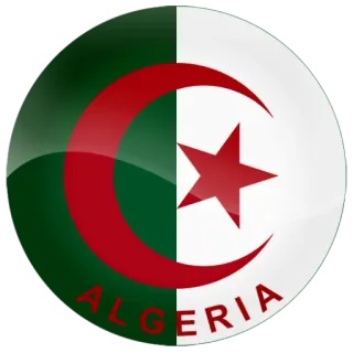 🇩🇿 ALGERIA algeria, flag, country, national, symbol, africa telegram sticker