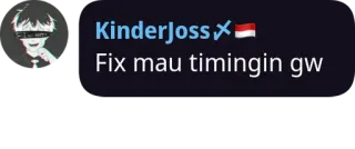 🤔 Fix mau timingin gw telegram sticker