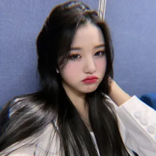 🌈 ポートレート, 女性, 韓国, アジア, メイク, 美人 whatsapp sticker