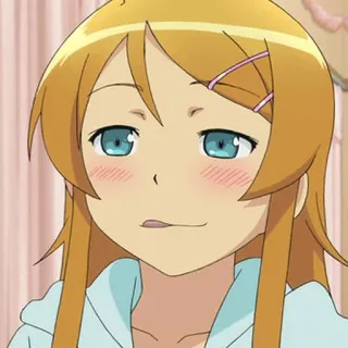 😘 anime, character, girl, smile, cute, cartoon telegram sticker