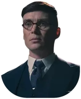 😎 Thomas Shelby Peaky Blinders Thomas Shelby, Peaky Blinders, character, Cillian Murphy, tv series telegram sticker