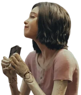 😋 Alita Alita: Battle Angel Alita, Cyborgue, Anime, Mangá, Garota, Robô, Battle Angel whatsapp sticker