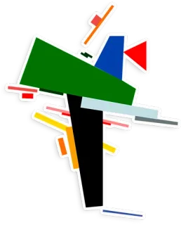 Malevich Vectorovich telegram stickers