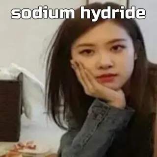 🙂 sodium hydride chimica, composto, sodio, idruro, chimico whatsapp sticker