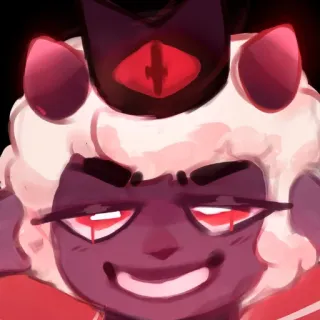 🤨 Lambert Cult of the Lamb telegram sticker