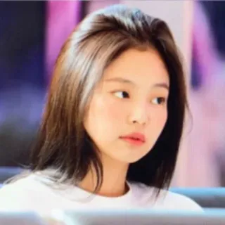 🥟 Jennie Kim Jennie, Coreana, K-pop, Idol, Cantora, Retrato whatsapp sticker