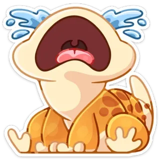 😭 плач, грустный, слезы, эмоциональный, мультфильм, стикер telegram sticker