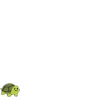 😶 kura-kura, hewan, lucu, reptil, kartun telegram sticker