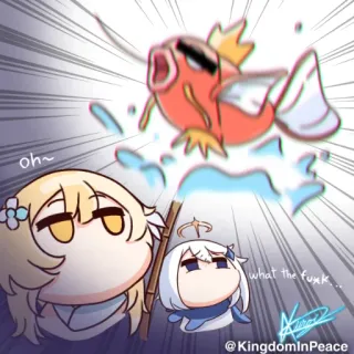 Genshin Chibi [@KingdomInPeace] telegram stickers