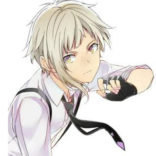 🙁 Atsushi Nakajima Bungo Stray Dogs Anime, Charakter, Atsushi Nakajima, Bungo Stray Dogs telegram sticker