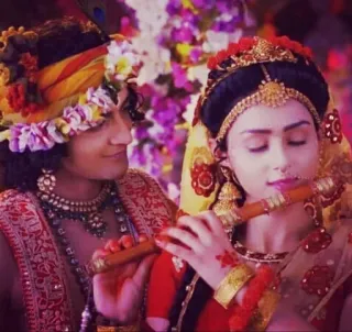😍 Radha Krishna religious, Hinduism, Krishna, Radha, deity telegram sticker