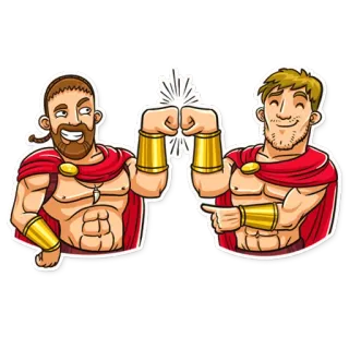 This is Sparta! whatsapp stickers