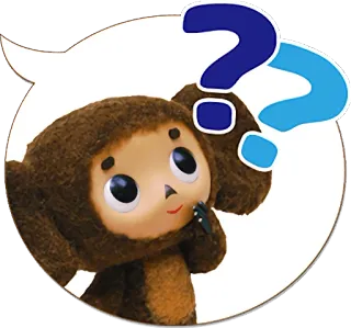 🙄 cartoon, question, thinking, cute, mascot, illustration telegram sticker