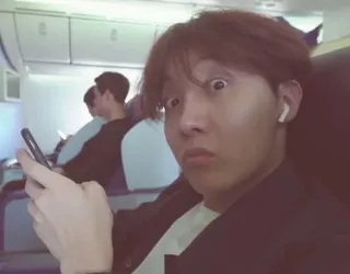 🍃 J-Hope kpop, muziek, bts, idool, beroemdheid, man telegram sticker