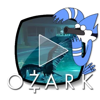 ▶ Ozark OZARK 오자크, TV 프로그램, 드라마, 스트리밍, 넷플릭스 telegram sticker