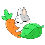 chpic.su • @Premium_Emojis_Telegram | Кролик telegram stickers