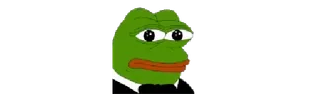 😳 Pepe the Frog Мем, Лягушка, грустный, костюм, интернет-мем whatsapp sticker