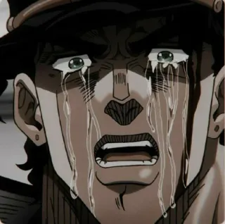 🧬 llorando, triste, molesto, emocional, lágrimas, anime whatsapp sticker
