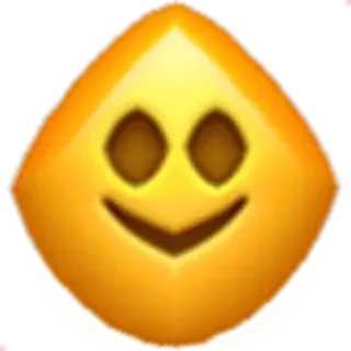 🙂 sourire, joyeux, emoji, dessin animé, mignon telegram sticker