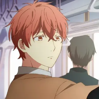 🎸 Anime, Mangá, Personagem, Retrato, Menino, Desenho animado telegram sticker