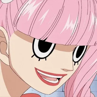 🌸 Perona One Piece Anime, One Piece, Perona, Princesa Fantasma whatsapp sticker