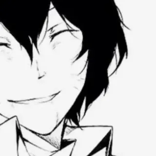 📄 Anime, Manga, Portret, Uśmiech, Mężczyzna, Postać telegram sticker