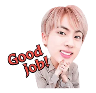 JIN 😻 whatsapp stickers