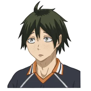 🥺 Tadashi Yamaguchi Haikyuu!! anime, haikyuu, yamaguchi, tadashi telegram sticker