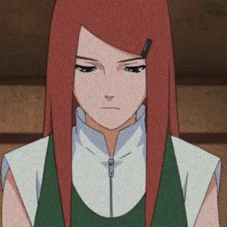 🎈 Kushina Uzumaki Naruto Аниме, Наруто, Кушина, Узумаки, рыжие волосы telegram sticker