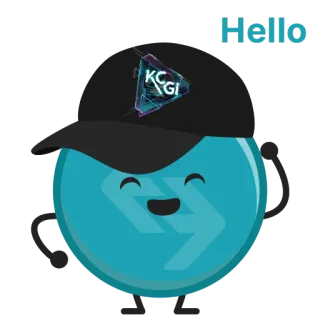 😊 Hello stiker, kartun, karakter, lucu, salam, halo telegram sticker