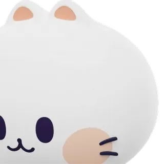 😉 แมว, คาวาอิ, น่ารัก, สัตว์, สติกเกอร์, ขาว telegram sticker