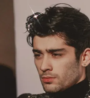 👑 Zayn Malik promi, sänger, porträt, mann, hübsch, stil telegram sticker