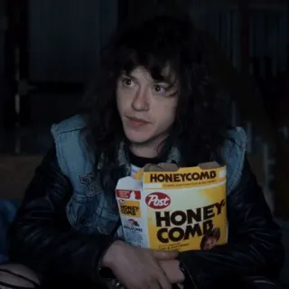 😟 HONEYCOMB хлопья, еда, соты telegram sticker