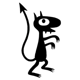 🧟‍♀ Luci Disenchantment การ์ตูน, ปีศาจ, ปีศาจ, Disenchantment, ลูซี่ telegram sticker