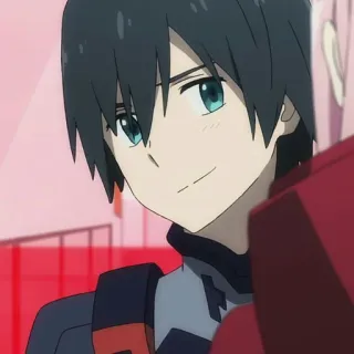 🦋 Hiro Darling in the Franxx Anime, Hiro, Darling in the Franxx, Postać telegram sticker