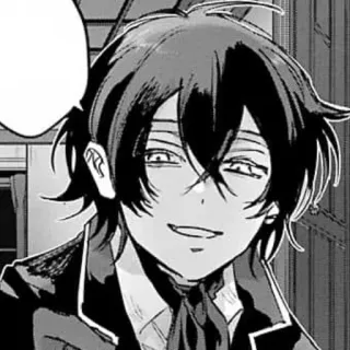 🕸 Anime, Manga, Charakter, Porträt, Lächeln telegram sticker