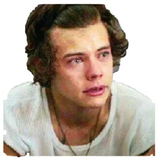 😢 Harry Styles harry styles, singer, celebrity, one direction, portrait, music telegram sticker