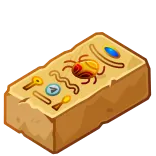 🧱 egyptian, brick, hieroglyphics, ancient, artifact, stone telegram sticker