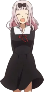 😆 Chika Fujiwara Kaguya-sama: Love Is War Anime, Hoạt hình, Chika Fujiwara, Kaguya-sama: Love is War, Kawaii, Dễ thương whatsapp sticker
