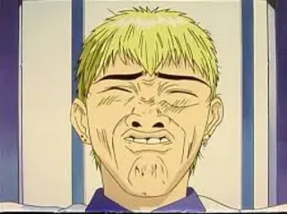 🤣 faccia, smorfia, cartone animato, espressione, uomo telegram sticker