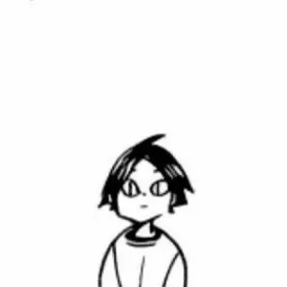 🖇 Kenma Kozume Haikyuu!! อนิเมะ, ไฮคิว!!, เคนมะ, โคซุเมะ เคนมะ, วอลเลย์บอล telegram sticker