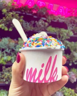 🍨 milk. Milch, Dessert, Eis, Streusel, Süß whatsapp sticker