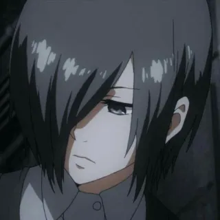 🐰 Touka Kirishima Tokyo Ghoul Аниме, Токийский гуль, Тоука Киришима, Гуль telegram sticker